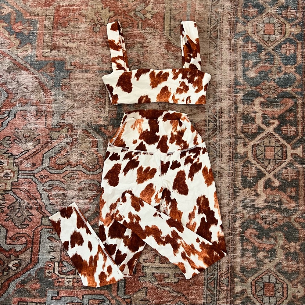 WeWoreWhat Cow Print Set